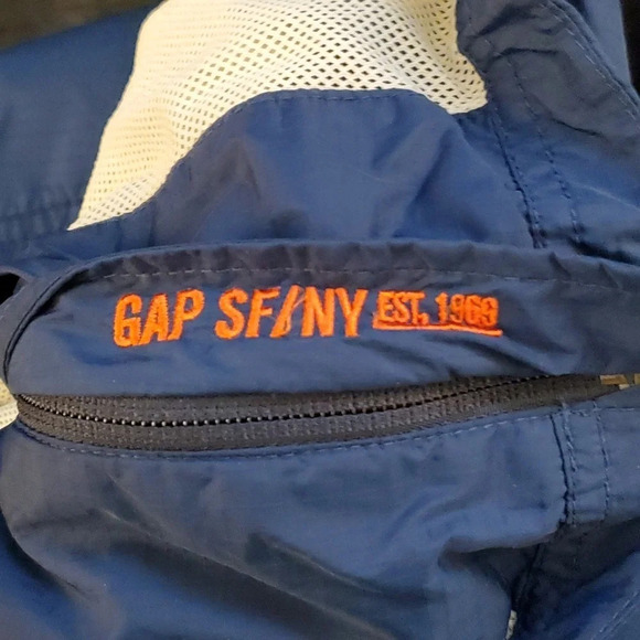Gap Girls Hooded Zipper Up Windbreaker - Picture 12 of 13